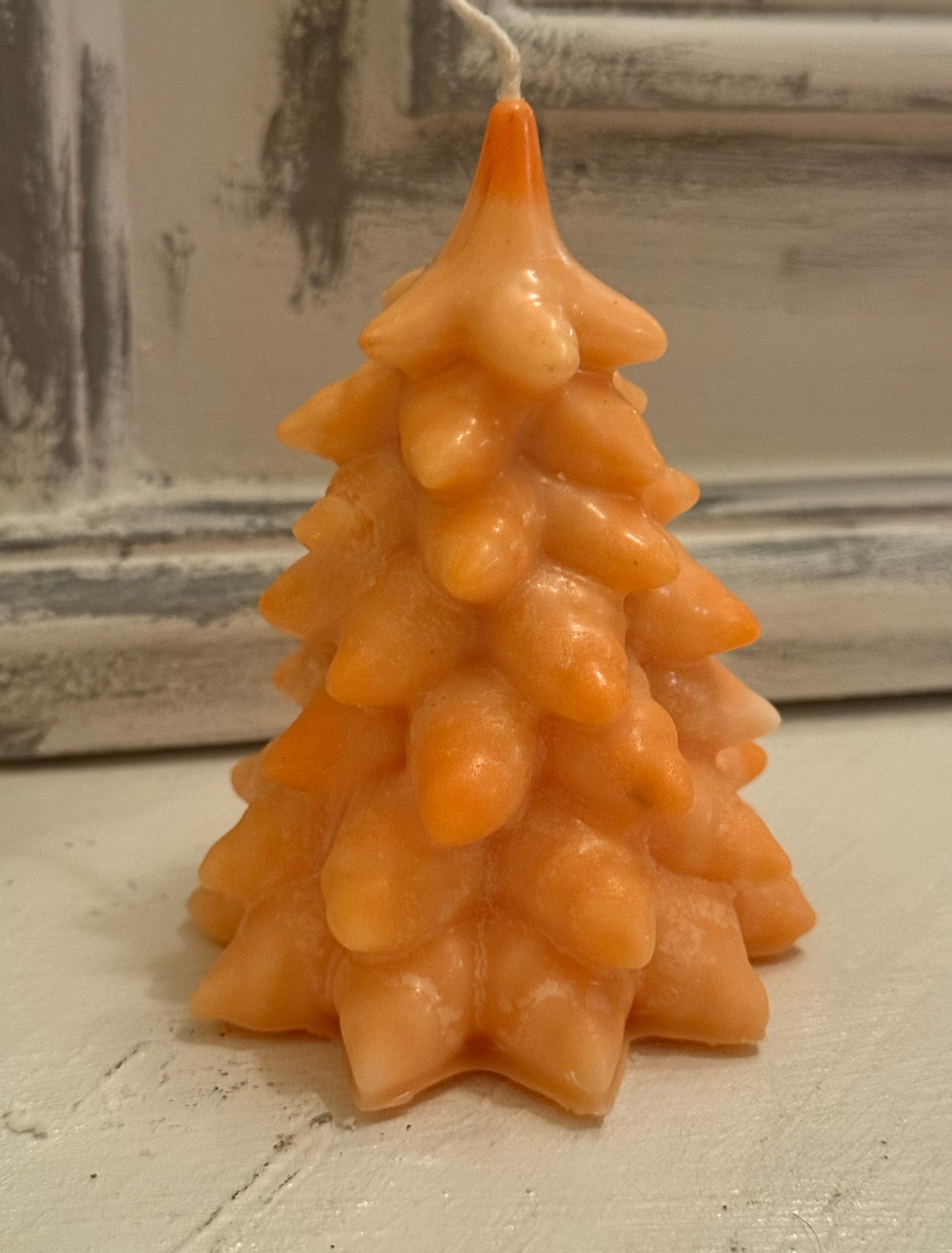 Golden Christmas Tree Soy Candle