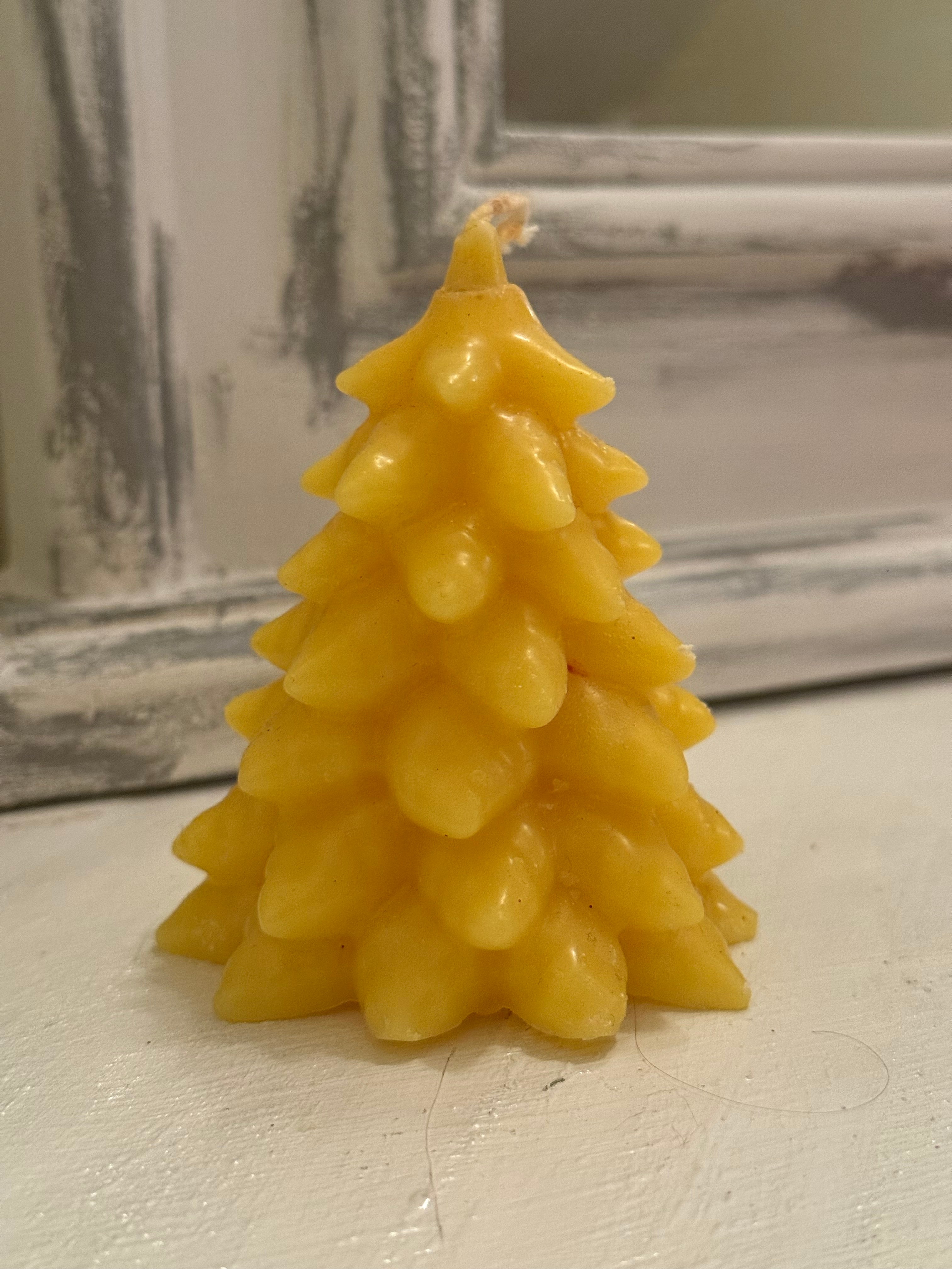 Golden Christmas Tree Soy Candle