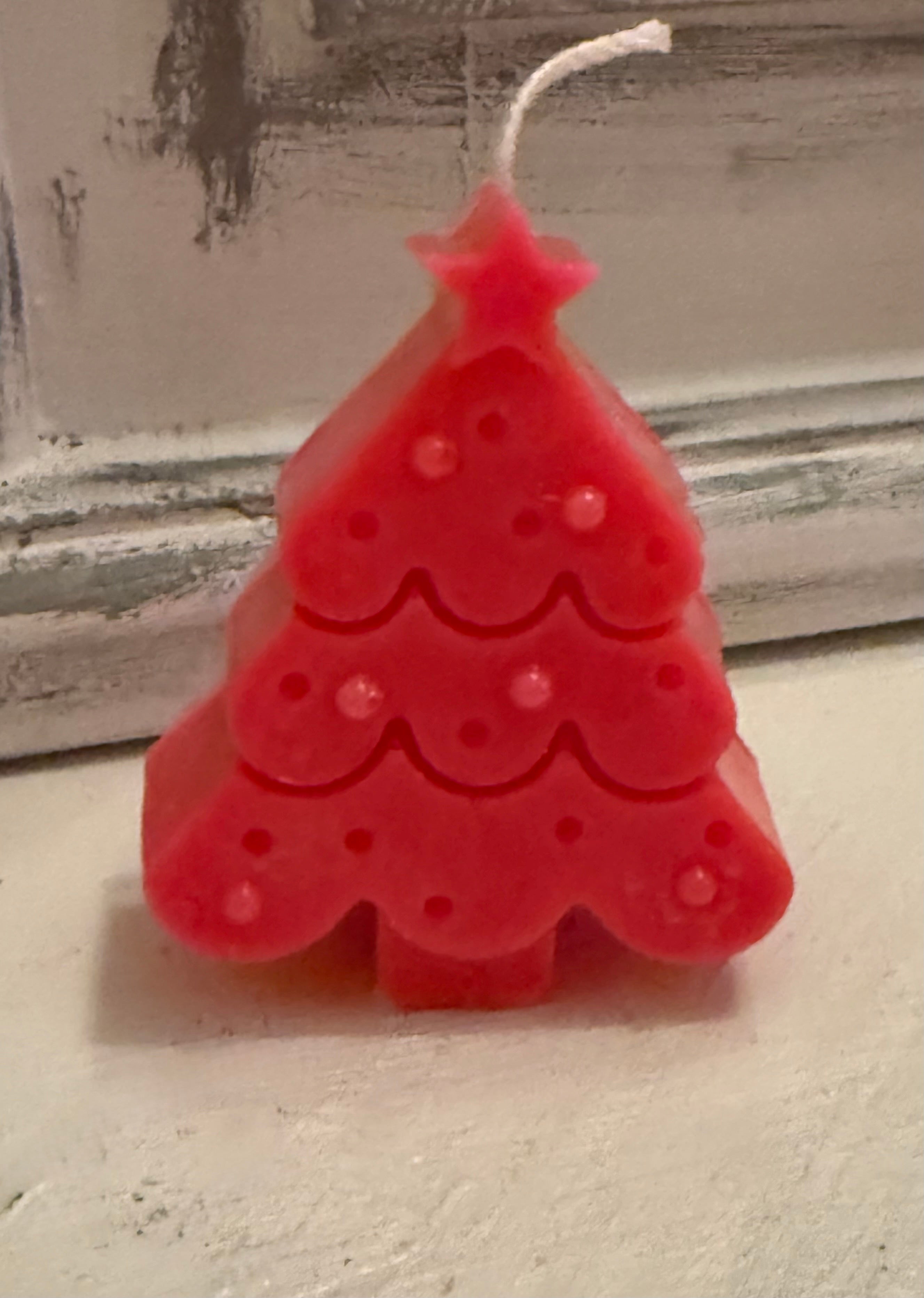 Little Noel Christmas Tree Candle