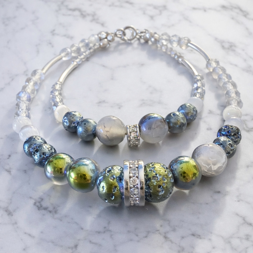 LOV Bonded Hearts
Mother & Daughter Bracelet Set