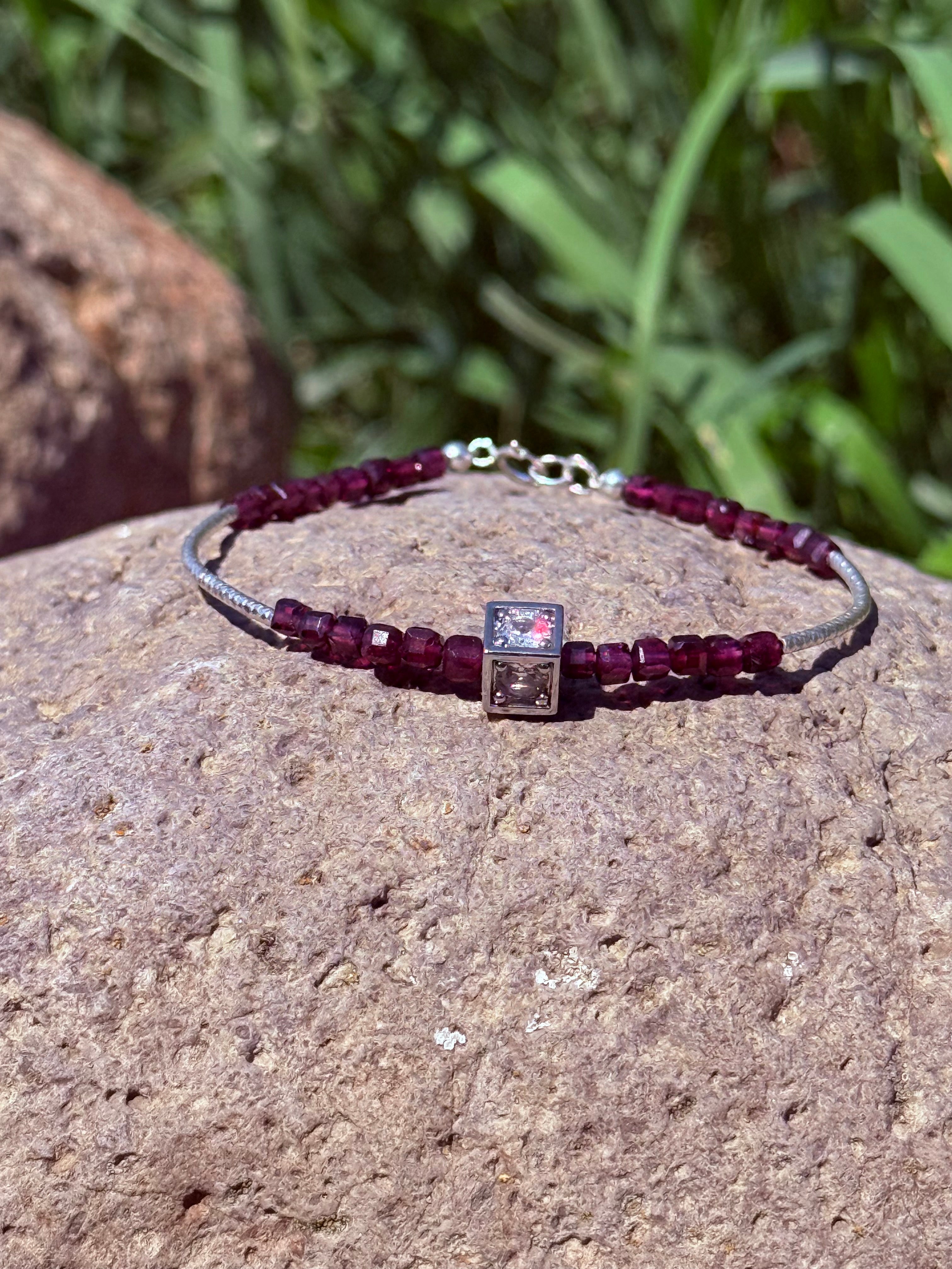 Radiance , Serenity collection for HER from sterling silver and natural amethyst